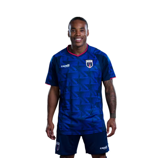Cape Verde National Football Team 2026 World Cup Jersey (Player Version/Match Version) — Midfielders: No. 10 Jamiro Monteiro, No. 11 Garry Rodrigues, No. 14 Deroy Duarte/Médios: N.º 10 JAMIRO MONTEIRO, N.º 11 GARRY RODRIGUES, N.º 14 DEROY DUARTE