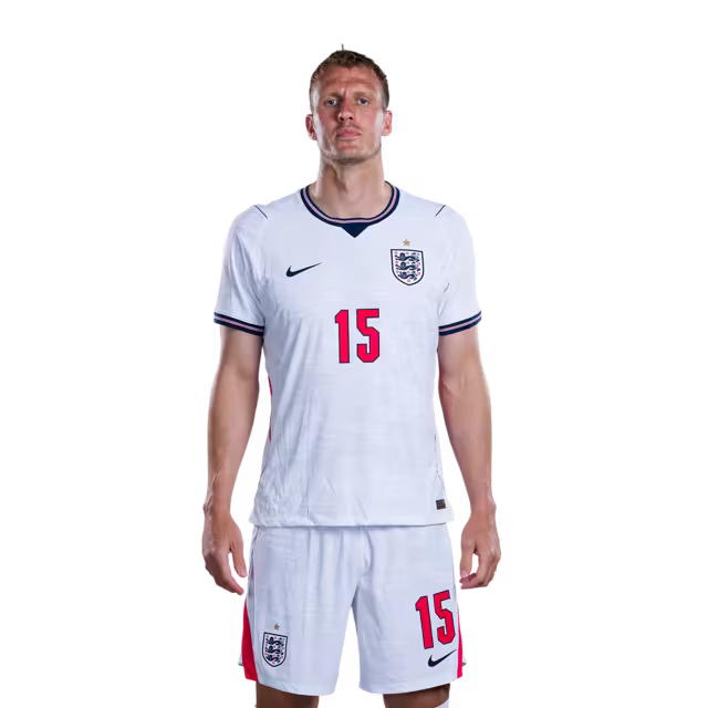 England National Soccer Team 2026 FIFA World Cup Jerseys (Player Version and Match Version) – Defenders: #6 Marc GUEHI, #12 Trevoh CHALOBAH, #15 Dan BURN