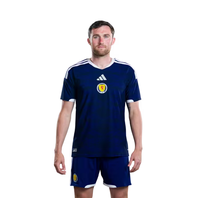 Scotland National Football Team 2026 World Cup Jersey (Player Version/Match Version) — Defenders: No.6 Kieran Tierney, No.13 Jack Hendry,No.15 John SOUTTAR