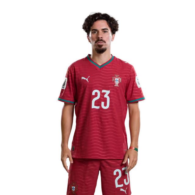 Portugal National Team 2026 World Cup Jersey (Player Version/Match Version) — Midfielders: No. 15 João Neves, No. 21 Rúben Neves, No. 23 Vitinha / Médios: Nº 15 JOAO NEVES, Nº 21 RUBEN NEVES, Nº 23 VITINHA