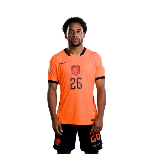 Netherlands National Team 2026 World Cup Jersey (Player Version/Match Issue) — Midfielders: No. 21 Frenkie de Jong, No. 26 Quinten Timber / Middenvelders: nr. 21 Frenkie de Jong, nr. 26 Quinten Timber