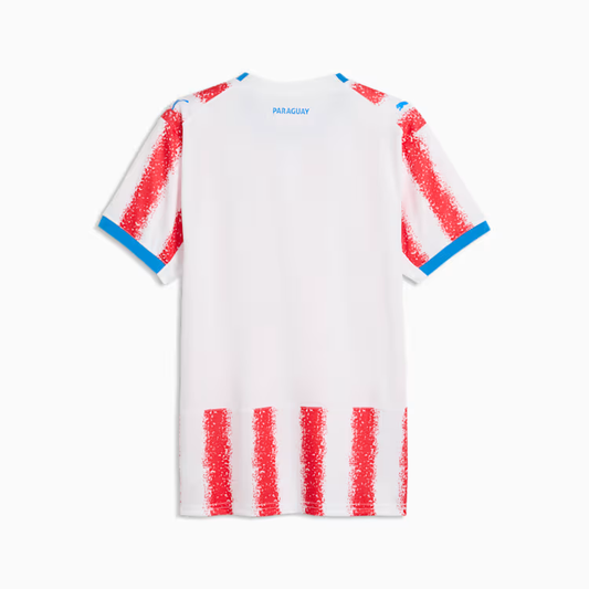 2026 World Cup Paraguay Soccer Jersey Player Version Match Version