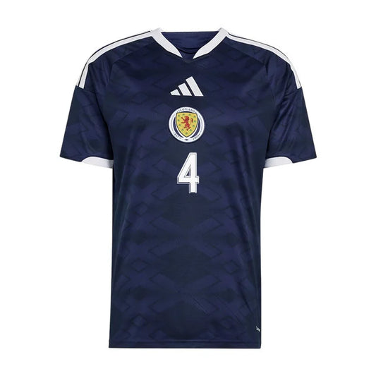 2026 World Cup McTominay Scotland Soccer Jersey Player Version Match Version - No.4 Home Blue and Away Orange