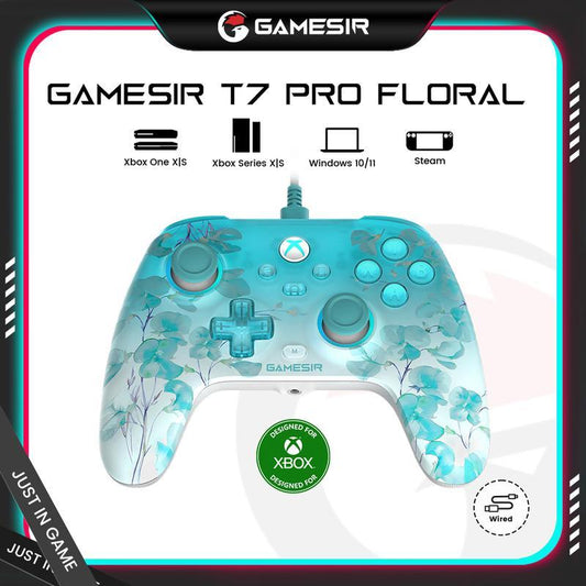 GameSir T7 Pro Floral Wired Controller for Xbox Console Accessories Smartphone Handheld Gamepad
