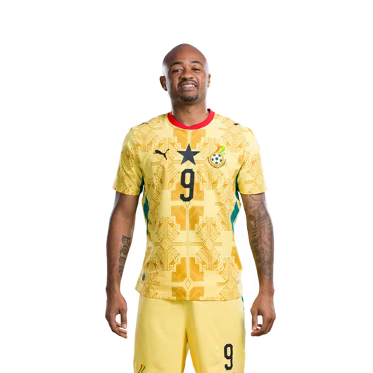 Ghana National Football Team 2026 World Cup Jersey (Player Version/Match Version) — Forwards: No.7 Abdul FATAWU, No.9 Jordan AYEW,No.10 Brandon THOMAS-ASANTE