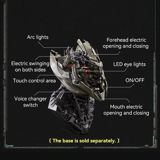 Transformers Megatron Wearable Helmet Collectible Edition with Talking Voice Changer