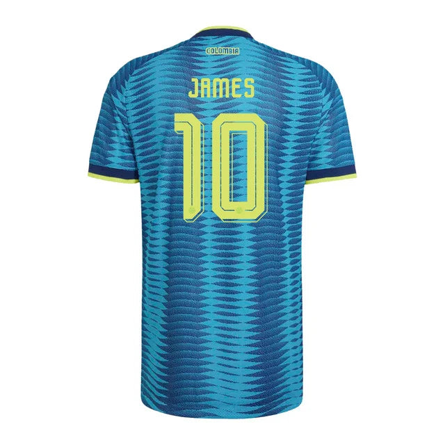 2026 World Cup James Colombia Soccer Jersey Player Version  Match Version - No.10 Home Yellow and Away Blue