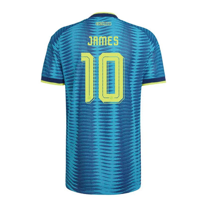 2026 World Cup James Colombia Soccer Jersey Player Version  Match Version - No.10 Home Yellow and Away Blue