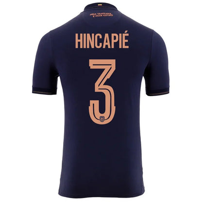 2026 World Cup Hincapie Ecuador Soccer Jersey Player Version  Match Version - No.3 Home Yellow and Away Blue