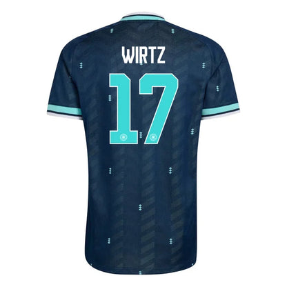 2026 World Cup Wirtz Germany Soccer Jersey Player Version  Match Version - No.17 Home White and Away Blue