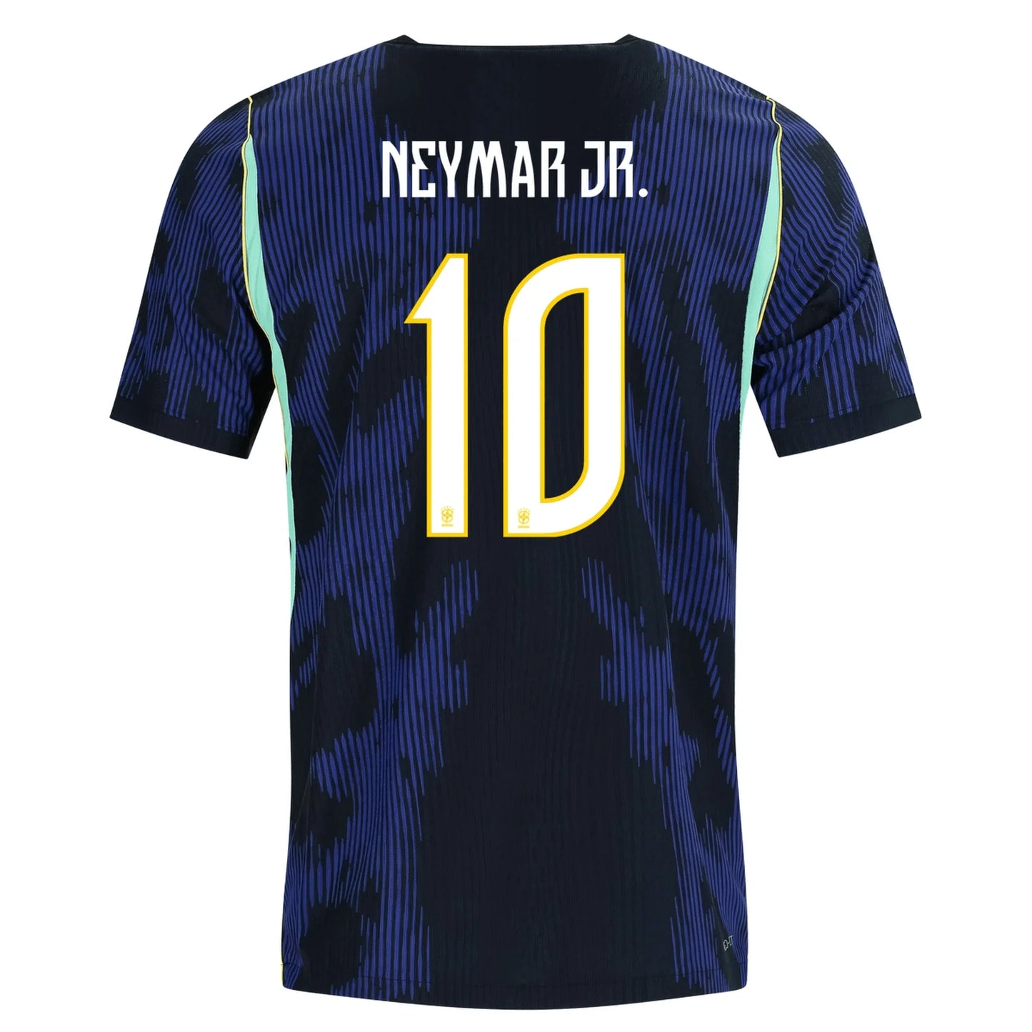 2026 World Cup Neymar Jr. Brazil Soccer Jersey Player Version  Match Version - No.10 Home Yellow and Away Blue
