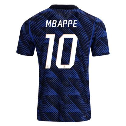 2026 World Cup Mbappe France Soccer Jersey Player Version  Match Version - No.10 Home Royal and Away Green