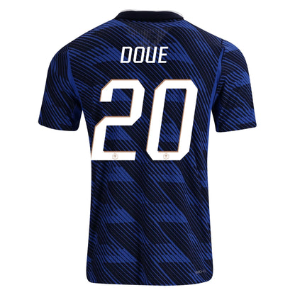 2026 World Cup Doue France Soccer Jersey Player Version  Match Version - No.20 Home Royal and Away Green