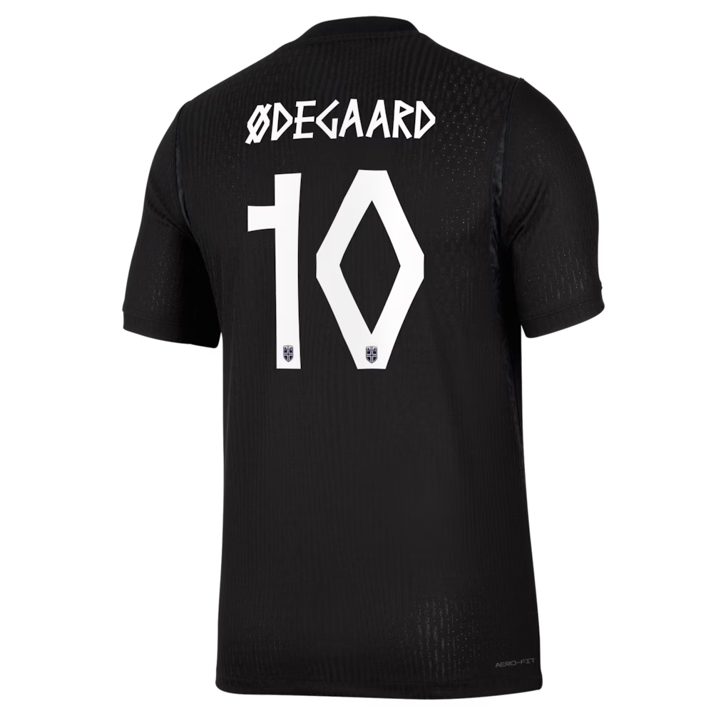 2026 World Cup Odegaard Norway Soccer Jersey Player Version  Match Version - No.10 Home Red and Away Black