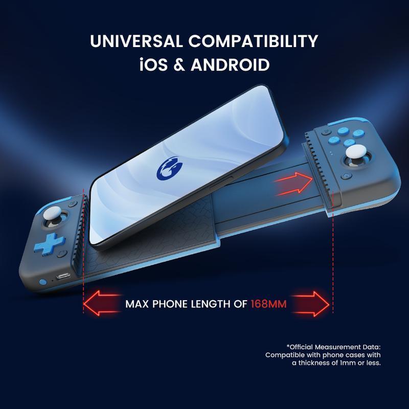 GameSir X2s Bluetooth Mobile Game Wireless Controller for Android and iphone, featuring Hall Effect Sticks & Triggers Console Smartphone