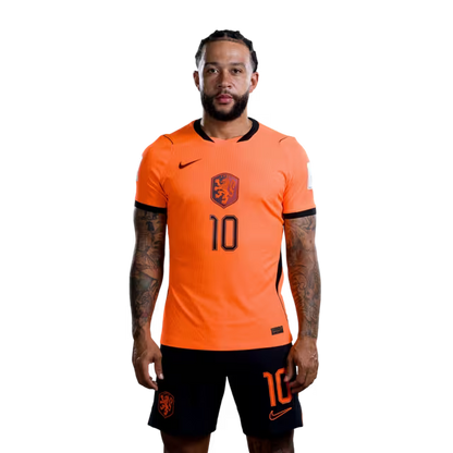 Netherlands National Team 2026 World Cup Jersey (Player Version/Match Version) — Forwards: No. 9 Wout Weghorst, No. 10 Memphis Depay, No. 11 Cody Gakpo / Aanvallers: nr. 9 Wout Weghorst, nr. 10 Memphis Depay, nr. 11 Cody Gakpo