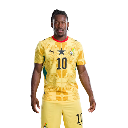 Ghana National Football Team 2026 World Cup Jersey (Player Version/Match Version) — Forwards: No.7 Abdul FATAWU, No.9 Jordan AYEW,No.10 Brandon THOMAS-ASANTE