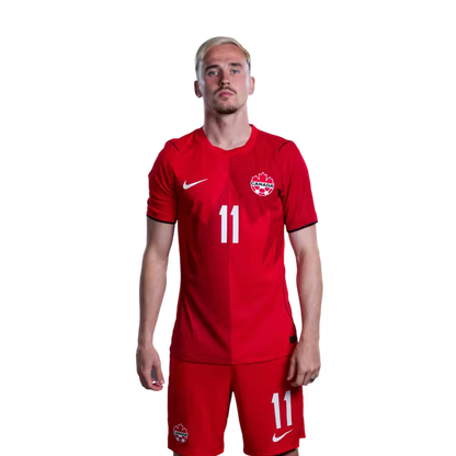 Canada National Soccer Team 2026 FIFA World Cup Jerseys (Player Version and Match Version) – Midfielders: #11 Liam MILLAR, #14 Jacob SHAFFELBURG, #21 Jonathan OSORIO,#25 Nathan SALIBA