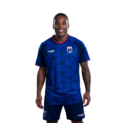 Cape Verde National Football Team 2026 World Cup Jersey (Player Version/Match Version) — Midfielders: No. 10 Jamiro Monteiro, No. 11 Garry Rodrigues, No. 14 Deroy Duarte/Médios: N.º 10 JAMIRO MONTEIRO, N.º 11 GARRY RODRIGUES, N.º 14 DEROY DUARTE