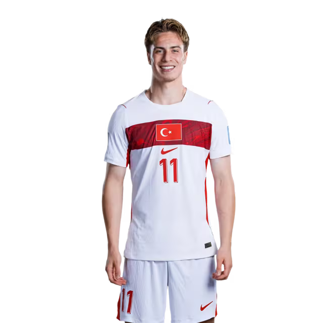 Türkiye 2026 Dünya Kupası Forması - Oyuncu Versiyonu - Forvetler: No. 11 Kenan YILDIZ, No. 17 İrfan Can KAHVECI, No. 19 Yunus AKGÜN