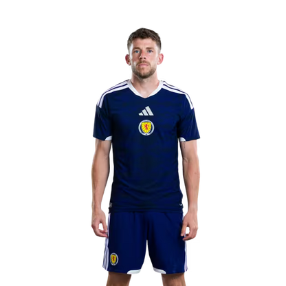 Scotland National Football Team 2026 World Cup Jersey (Player Version/Match Version) — Midfielders: No.11 Ryan Christie, No.19 Lewis FERGUSON,No.23 Kenny McLEAN