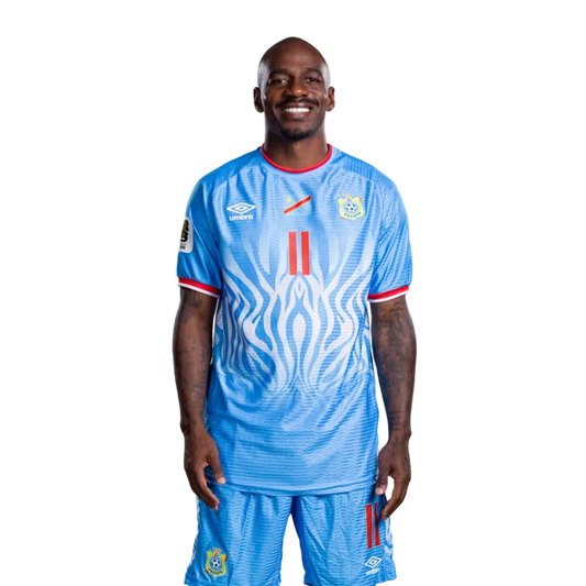 Congo DR National Football Team 2026 World Cup Jersey (Player Version/Match Version) — Forwards: No.9 Brian CIPENGA, No.11 Brian CIPENGA, No.13 Meschack ELIA / Attaquants : n° 9 Brian CIPENGA, n° 11 Brian CIPENGA, n° 13 Meschack ELIA