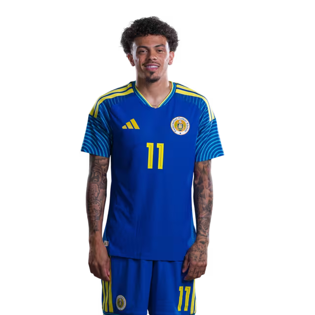2026 World Cup Curaçao National Football Team Jersey (Player/Match Version) — Forwards: No. 9 Juergen Locadia, No. 11 Jeremy Antonisse, No. 12 Sontje Hansen./Delanteronan: No.9 Juergen LOCADIA, No.11 Jeremy Antonisse,No.12 Sontje HANSEN