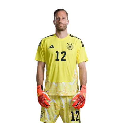 Trikot der deutschen Fußballnationalmannschaft 2026 für die Weltmeisterschaft (Spielerversion/Spielversion) – Torhüter: Nr. 1 Manuel NEUER, Nr. 12 Oliver Baumann, Nr. 21 Alexander NÜBEL