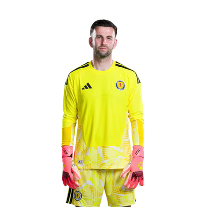 Scotland National Football Team 2026 World Cup Jersey (Player Version/Match Version) — Goalkeepers: No.1 Angus Gunn, No.12 Liam KELLY,No.21 Craig GORDON