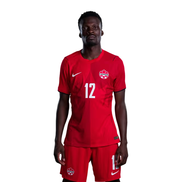 Canada National Soccer Team 2026 FIFA World Cup Jerseys (Player Version and Match Version) – Forwards: #9 Cyle LARIN, #10 Jonathan DAVID, #12 Tani OLUWASEYI