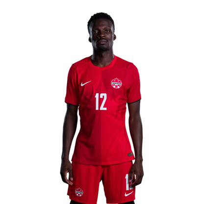 Canada National Soccer Team 2026 FIFA World Cup Jerseys (Player Version and Match Version) – Forwards: #9 Cyle LARIN, #10 Jonathan DAVID, #12 Tani OLUWASEYI