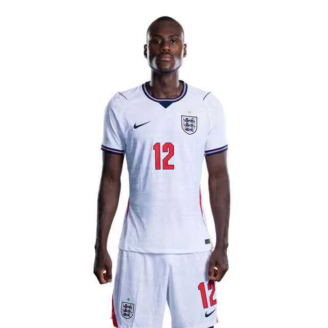 England National Soccer Team 2026 FIFA World Cup Jerseys (Player Version and Match Version) – Defenders: #6 Marc GUEHI, #12 Trevoh CHALOBAH, #15 Dan BURN