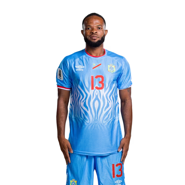 Congo DR National Football Team 2026 World Cup Jersey (Player Version/Match Version) — Forwards: No.9 Brian CIPENGA, No.11 Brian CIPENGA, No.13 Meschack ELIA / Attaquants : n° 9 Brian CIPENGA, n° 11 Brian CIPENGA, n° 13 Meschack ELIA