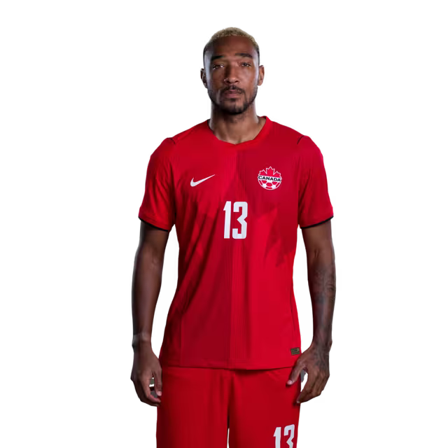 Canada National Soccer Team 2026 FIFA World Cup Jerseys (Player Version and Match Version) – Defenders: #5 Joel WATERMAN, #13 Derek CORNELIUS, #15 Moise BOMBITO