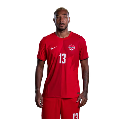 Canada National Soccer Team 2026 FIFA World Cup Jerseys (Player Version and Match Version) – Defenders: #5 Joel WATERMAN, #13 Derek CORNELIUS, #15 Moise BOMBITO