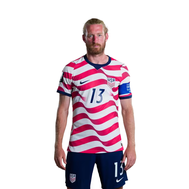 USA 2026 World Cup Jersey - Player Version - Match Version - Defenders: 6 Auston TRUSTY, 12 Miles ROBINSON, 13 Tim REAM
