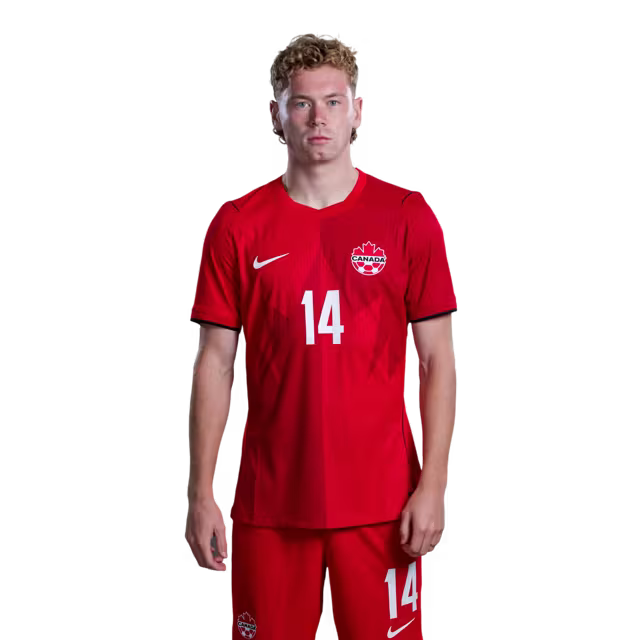 Canada National Soccer Team 2026 FIFA World Cup Jerseys (Player Version and Match Version) – Midfielders: #11 Liam MILLAR, #14 Jacob SHAFFELBURG, #21 Jonathan OSORIO,#25 Nathan SALIBA