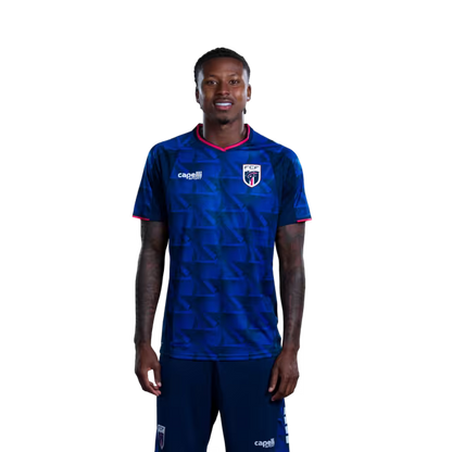 Cape Verde National Team 2026 World Cup Jersey (Player Version/Match Issue) — Defenders: No. 5 Logan Costa, No. 15 Sidny Lopes Cabral, No. 22 Steven Moreira/Defesas: Nº 5 Logan Costa, Nº 15 Sidny Lopes Cabral, Nº 22 Steven Moreira