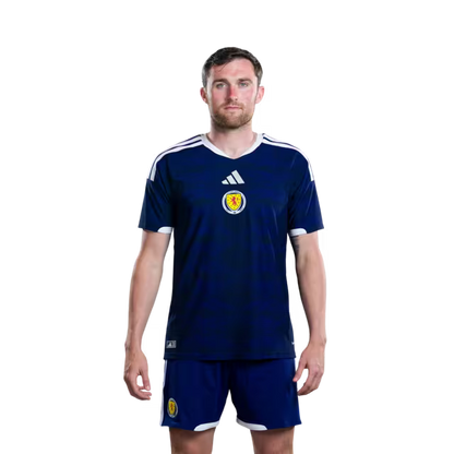 Scotland National Football Team 2026 World Cup Jersey (Player Version/Match Version) — Defenders: No.6 Kieran Tierney, No.13 Jack Hendry,No.15 John SOUTTAR