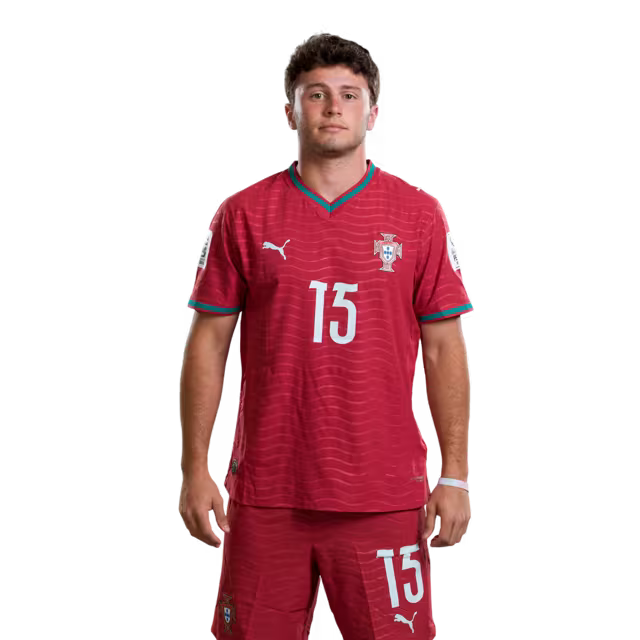 Portugal National Team 2026 World Cup Jersey (Player Version/Match Version) — Midfielders: No. 15 João Neves, No. 21 Rúben Neves, No. 23 Vitinha / Médios: Nº 15 JOAO NEVES, Nº 21 RUBEN NEVES, Nº 23 VITINHA