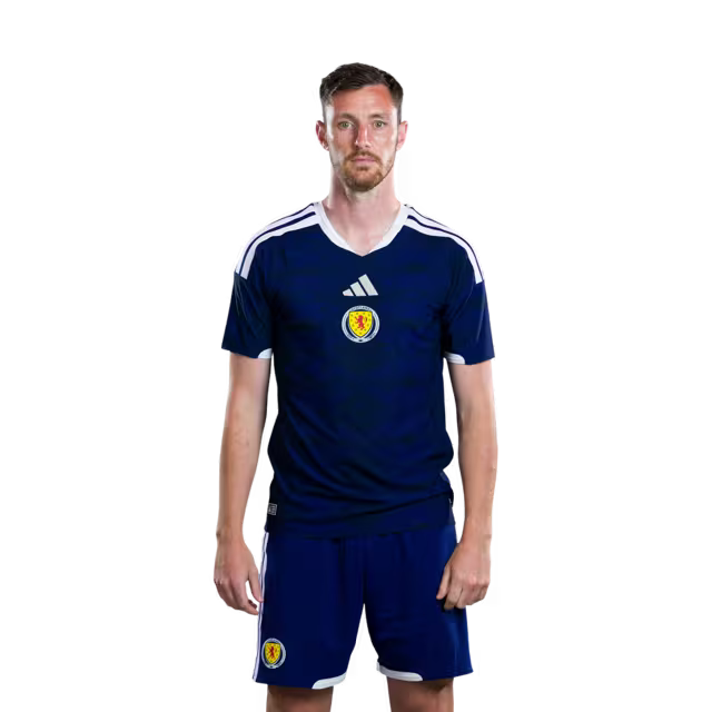 Scotland National Football Team 2026 World Cup Jersey (Player Version/Match Version) — Defenders: No.16 Dominic HYAM, No.22 Nathan PATTERSON,No.24 Anthony RALSTON, No.26 Scott MCKENNA