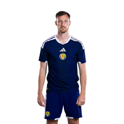 Scotland National Football Team 2026 World Cup Jersey (Player Version/Match Version) — Defenders: No.16 Dominic HYAM, No.22 Nathan PATTERSON,No.24 Anthony RALSTON, No.26 Scott MCKENNA