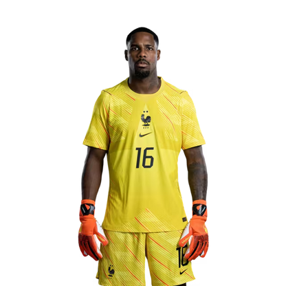 France National Team 2026 World Cup Jersey (Player/Match Version) — Goalkeepers: No. 1 Brice Samba, No. 16 Mike Maignan, No. 23 Robin Risser / Gardiens de but : N° 1 Brice SAMBA, N° 16 Mike MAIGNAN, N° 23 Robin RISSER