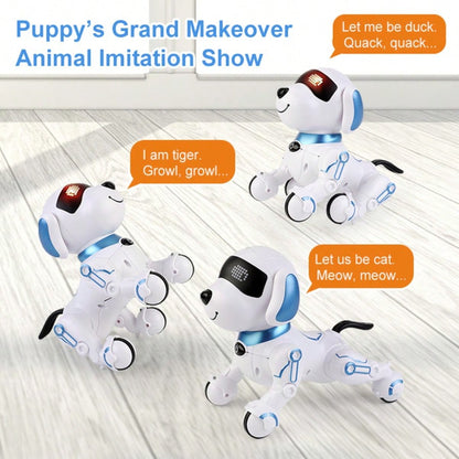 [Children's Day Gift] AI Smart Robot Dog Toy With Touch Sensor & Remote – Rechargeable Interactive Pet For Kids 3+/Kids Toys/Toys For Kids/Robot Inteligente/Robot Dog
