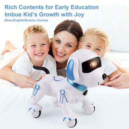 [Children's Day Gift] AI Smart Robot Dog Toy With Touch Sensor & Remote – Rechargeable Interactive Pet For Kids 3+/Kids Toys/Toys For Kids/Robot Inteligente/Robot Dog