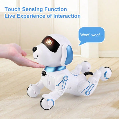 [Children's Day Gift] AI Smart Robot Dog Toy With Touch Sensor & Remote – Rechargeable Interactive Pet For Kids 3+/Kids Toys/Toys For Kids/Robot Inteligente/Robot Dog