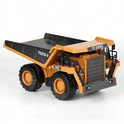 [Children's Day Gifte]Grab It Now [11CH Alloy RC Excavator] – 2.4GHz 680° Rotating Remote Control Construction Vehicle With Digging Arm, Lights & Sounds For Kids And Adults/Cyber Truck/Toys For Boys/Construction/Toys For Kids