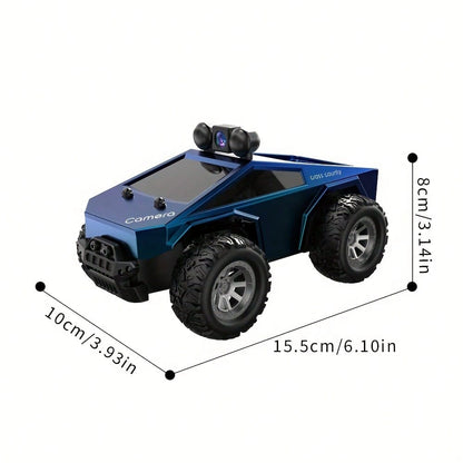 1:28 Scale RC Car with HD Camera – High-Speed Remote Control Racing Car with LED Lights, Off-Road Drift Buggy for Kids & Adults, Perfect Holiday & Year-End Gift Set