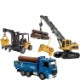 3-In-1 RC Construction Truck Set – Excavator, Crane & Dump Vehicles With Realistic Action, Rechargeable Battery, Ideal Holiday Gift
