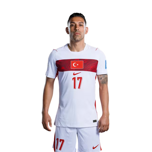 Türkiye 2026 Dünya Kupası Forması - Oyuncu Versiyonu - Forvetler: No. 11 Kenan YILDIZ, No. 17 İrfan Can KAHVECI, No. 19 Yunus AKGÜN